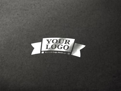 LOGO标志贴图PS样机模板 - PNG派
