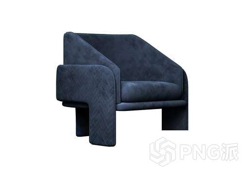 欧式单椅3D模型 - PNG派
