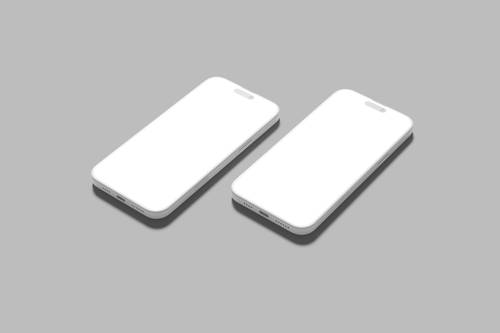 iPhone 16 Pro Max手机PS样机模板 - PNG派