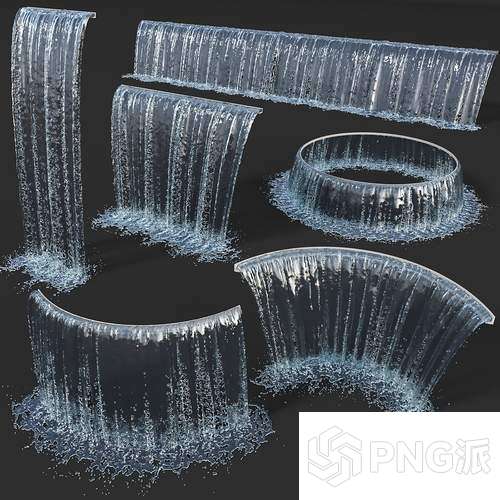 楼梯景观3D模型 - PNG派