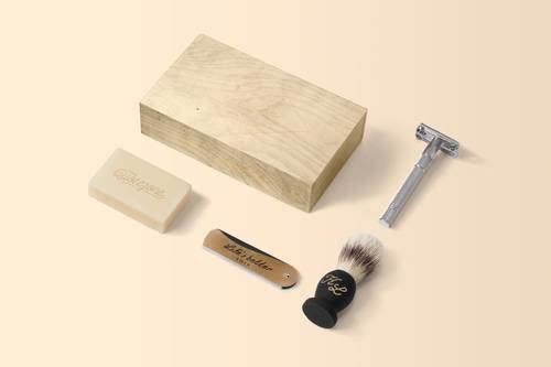 化妆品品牌VI贴图PS样机模板 - PNG派