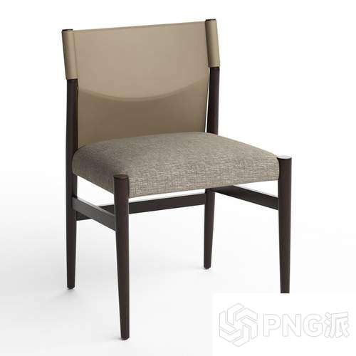 极简单椅3D模型 - PNG派