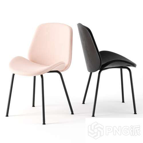 轻奢单椅3D模型 - PNG派