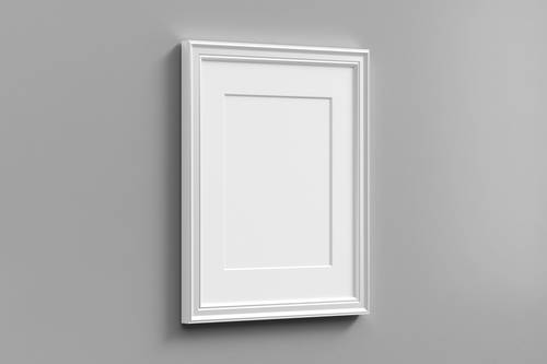 证书奖状装饰画框PS样机模板 - PNG派