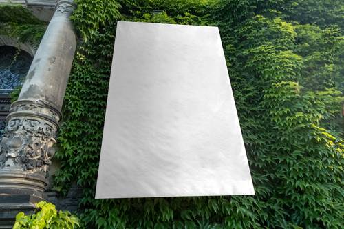 户外广告牌PS样机模板 - PNG派