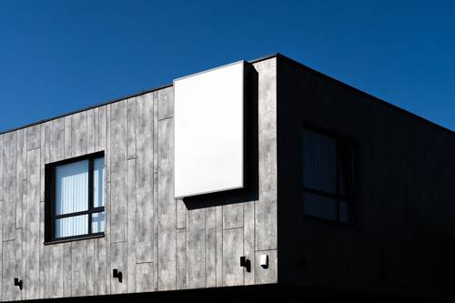 城市户外广告牌宣传物料PS样机模板 - PNG派