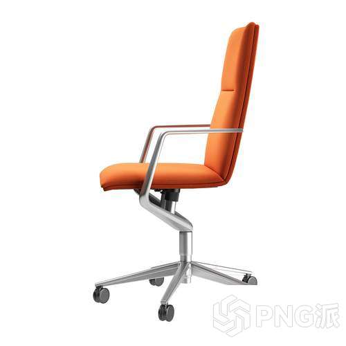 电脑椅书桌办公桌3D模型 - PNG派