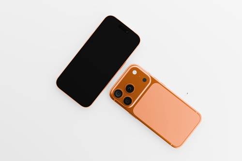 iphone 17 pro PS样机模板 - PNG派