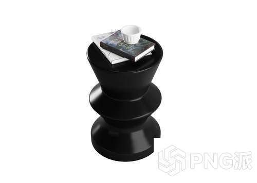 简约茶几边几3D模型 - PNG派