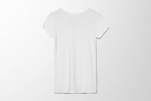 T恤T-Shirt PS样机模板 - PNG派