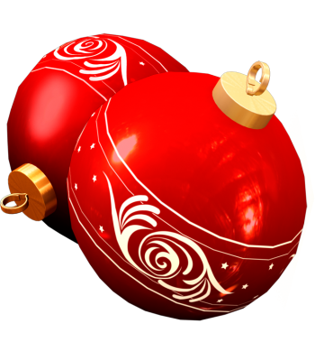 圣诞球玩具 - PNG派