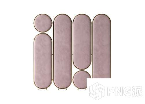 屏风3D模型 - PNG派