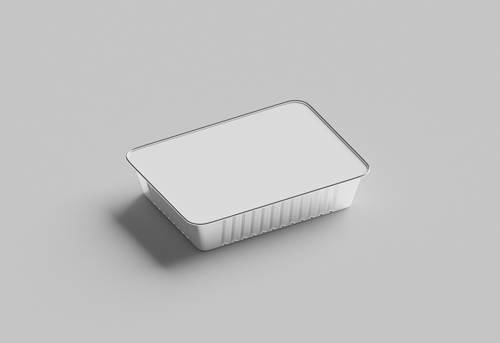 铝制保温汤类食品打包盒PS样机模板 - PNG派