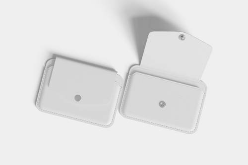 卡包小型钱包PS样机模板 - PNG派