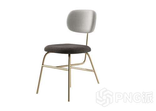 极简单椅3D模型 - PNG派