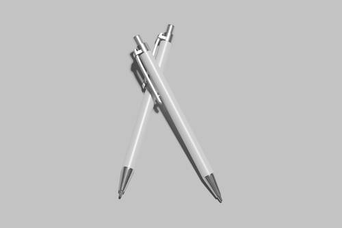 签字笔PS样机模板 - PNG派