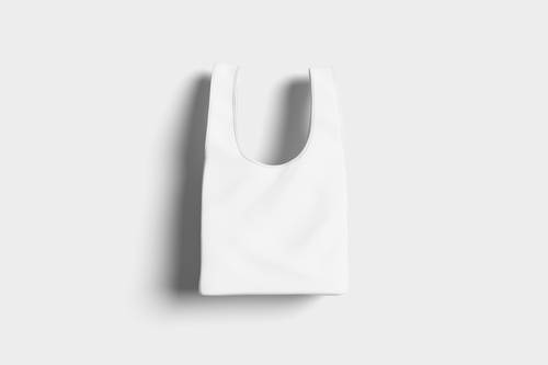 塑料购物袋PS样机模板 - PNG派