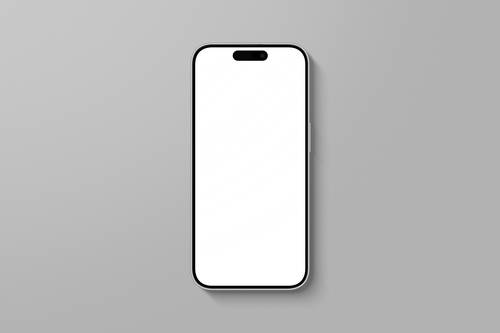 iPhone 16 Pro Max手机PS样机模板 - PNG派