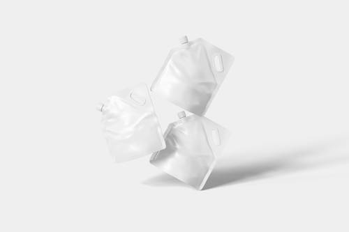 自立吸嘴袋产品包装PS样机模板 - PNG派