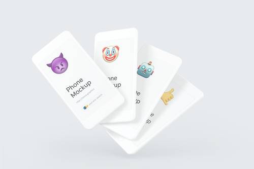 手机网页界面APP展示PS样机模板 - PNG派