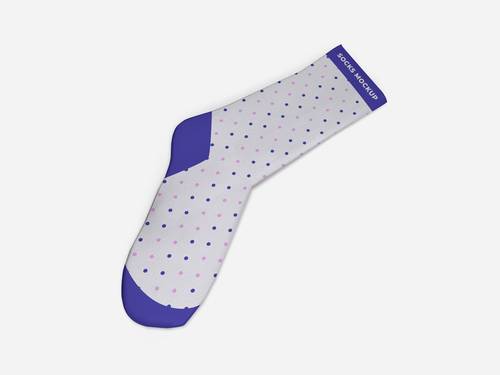 袜子展示效果PS样机模板 - PNG派