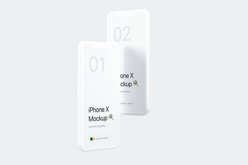 手机网页界面APP展示PS样机模板 - PNG派