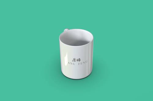 陶瓷马克杯PS样机模板 - PNG派