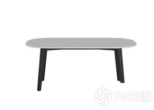 北欧桌椅套装3D模型 - PNG派