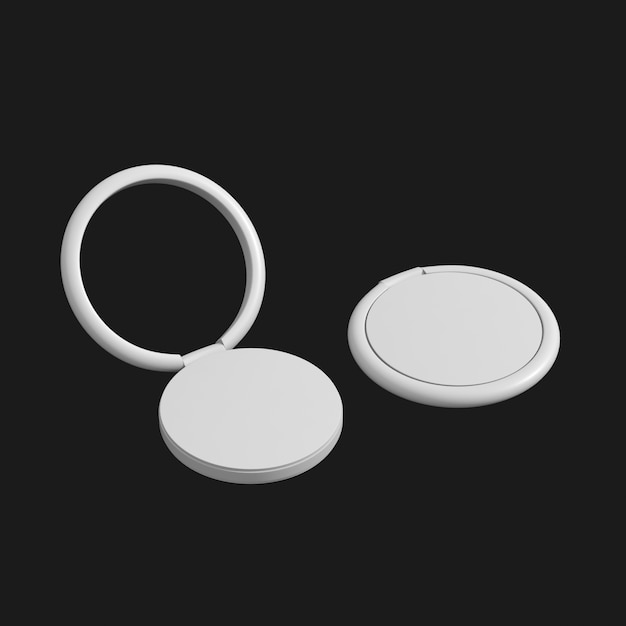 电话振铃座3D模型 - PNG派