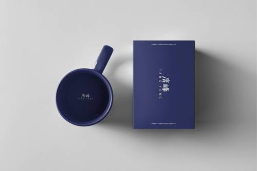 陶瓷马克杯PS样机模板 - PNG派