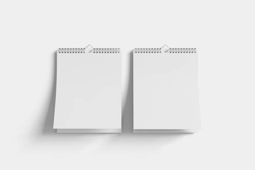 翻页挂历PS样机模板 - PNG派