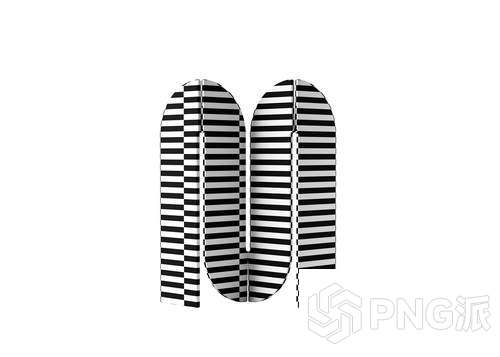 屏风3D模型 - PNG派