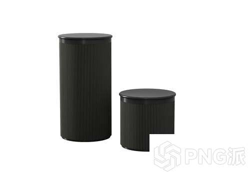极简茶几边几3D模型 - PNG派
