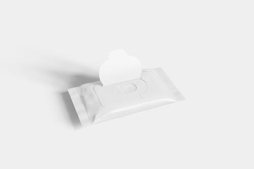 湿巾包装袋PS样机模板 - PNG派