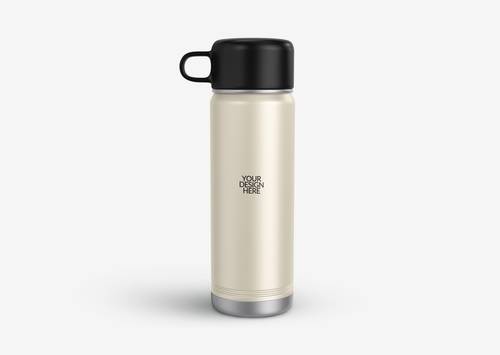 茶叶保温杯PS样机模板 - PNG派