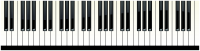 钢琴键 - PNG派