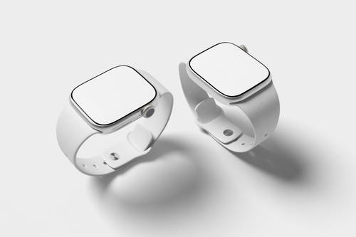 Apple Watch苹果手表PS样机模板 - PNG派