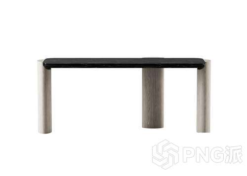 极简茶几边几3D模型 - PNG派