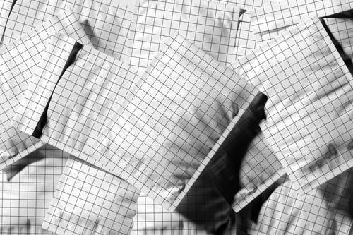 塑料快递包装袋PS样机模板 - PNG派